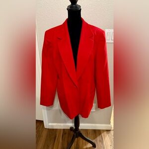 Pendleton Scarlet Red Women's Blazer